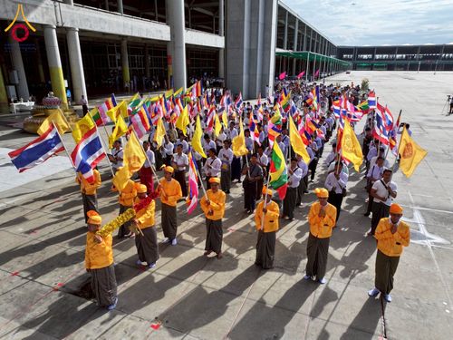 ภาพ No.232761:วันอาทิตย์ที่ 6 กรกฏาคม พ.ศ. 2568 พิธีสวดธัมมจักกัปปวัตตนสูตร เมียนมา ครั้งที่ 8 ณ มหาธรรมกายเจดีย์ วัดพระธรรมกาย