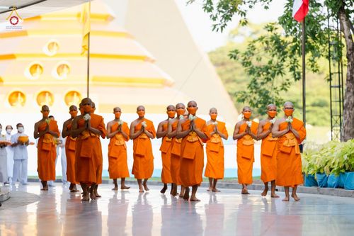 ภาพ No.80669:พิธีอุปสมบทสามเณรเตรียม DCI รุ่นที่20 จำนวน 15 รูป ณ อุโบสถพระไตรปิฎก วัดพระธรรมกาย วันเสาร์ที่ 6 พฤษภาคม พ.ศ. 2566