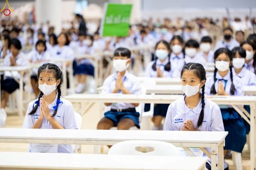 ภาพ No.104219:โครงการตอบปัญหาธรรมะทางก้าวหน้า ครั้งที่ 41 รอบชิงชนะเลิศระดับชาติ วันเสาร์ที่ 23 ธันวาคม พ.ศ. 2566 ณ ห้องแก้วสารพัดนึก วัดพระธรรมกาย จัดโดย ชมรมพุทธศาสตร์สากล