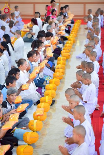 ภาพ No.216794:วันเสาร์ที่ 5 เมษายน พ.ศ. 2568 พิธีบรรพชาสามเณรฟื้นฟูพระพุทธศาสนาทั่วไทย ณ ธุดงคสถานอำนาจเจริญ จ.อำนาจเจริญ