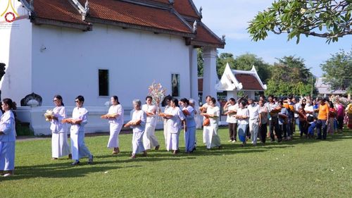 ภาพ No.169672:พิธีทอดกฐิน ณ วัดตระพังทอง ตำบลเมืองเก่า อำเภอเมือง จังหวัดสุโขทัย (มีอายุเก่าแก่ 741ปี) ในโครงการกฐินสามัคคีทั่วไทย 30,000 วัด บูชาธรรม 80 ปี หลวงพ่อธัมมชโย โดยคณะศิษยานุศิษย์วัดพระธรรมกาย วันที่ 26 ตุลาคม พ.ศ. 2567