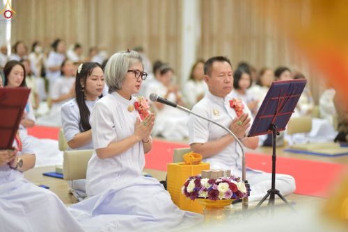 ภาพ No.270428:วันอาทิตย์ที่ 19 ตุลาคม พ.ศ. 2568 พิธีทอดกฐินสามัคคี , พิธีสมโภชพระประธาน อัญเชิญพระบรมสารีริกธาตุบรรจุ ในเกศและประดิษฐานจักรแก้ว ในแผ่นฌานองค์พระประธาน ณ ศูนย์ปฏิบัติธรรมเขาคิชฌกูฏ จ.จันทบุรี