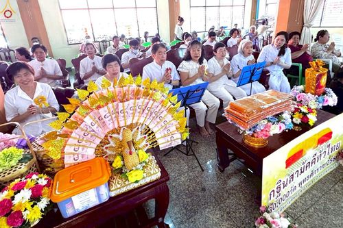 ภาพ No.260921:วันที่ 8 ตุลาคม พ.ศ. 2568 พิธีทอดกฐินสามัคคีทั่วไทย 30,000 วัด โดยคณะศิษยานุศิษย์ บูชาธรรม 81 ปี หลวงพ่อธัมมชโย ณ วัดบ่อตะกั่วพุทธาราม อ.นครชัยศรี จ.นครปฐม