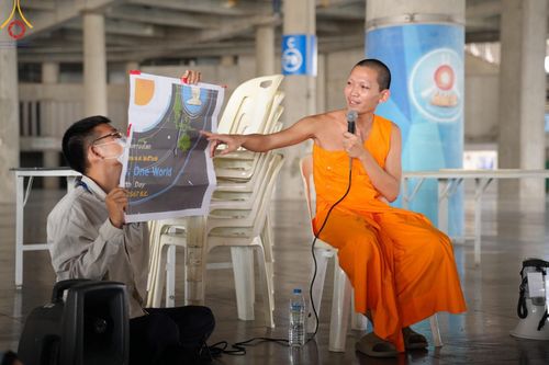 ภาพ No.59599:V.39 ทุ่มสุดใจ ธรรมชัย 80 ปี การเตรียมงาน การปฏิบัติงาน ของเจ้าหน้าที่หน่วยงานต่างๆ เพื่อพิธีฉลองอายุวัฒนมงคล 80 ปี หลวงพ่อธัมมชโย และรับถวายมหาสังฆทาน 10,000 กว่าวัดทั่วประเทศ ในวันคุ้มครองโลก จันทร์ที่ 22 เมษายน พ.ศ. 2567