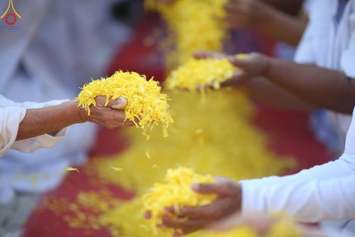 ภาพ No.195429:พิธีต้อนรับพระธรรมยาตรา ณ อนุสรณ์สถานลำดับที่ 4 สถานที่เกิดด้วยกายธรรม วัดโบสถ์(บน) ต.บางคูเวียง จ.นนทบุรี ในโครงการธรรมยาตรา กตัญญูบูชา มหาปูชนียาจารย์ พระมงคลเทพมุนี(สด จนฺทสโร) พระผู้ปราบมาร อนุสรณ์สถาน 7 แห่ง ปีที่ 13 วันที่ 15 มกราคม พ.ศ. 2568