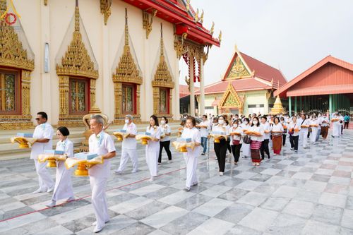 ภาพ No.117207:พิธีทอดผ้าป่าทำนุบำรุงศาสนสถาน ณ วัดคู้สลอดวุฒิโสภณ ต.คู้สลอด อ.ลาดบัวหลวง จ.พระนครศรีอยุธยา วันที่ 23 มกราคม พ.ศ. 2567