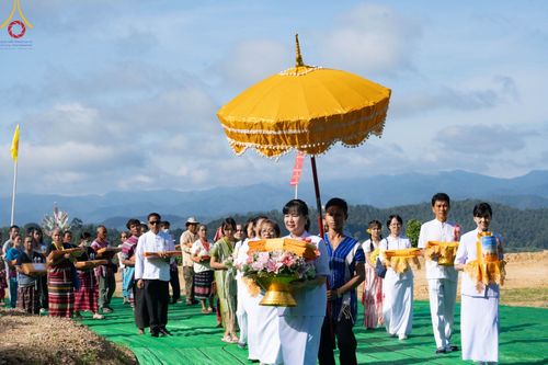 ภาพ No.94184:พิธีทอดกฐินสามัคคีทั่วไทย 5,000 วัด ณ วัดป่าหมาก จ.แม่ฮ่องสอน วันที่ 11 พฤศจิกายน พ.ศ. 2566