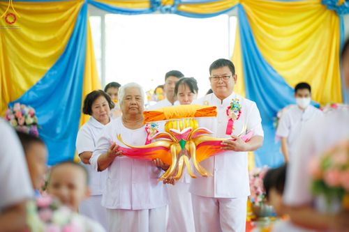 ภาพ No.97676:พิธีทอดกฐินสามัคคี เพื่อทำระบบไฟฟ้าและอุปกรณ์ส่องสว่าง ณ ธุดงคสถานบ้านหมี่ จ.ลพบุรี วันที่ 19 พฤศจิกายน พ.ศ. 2566