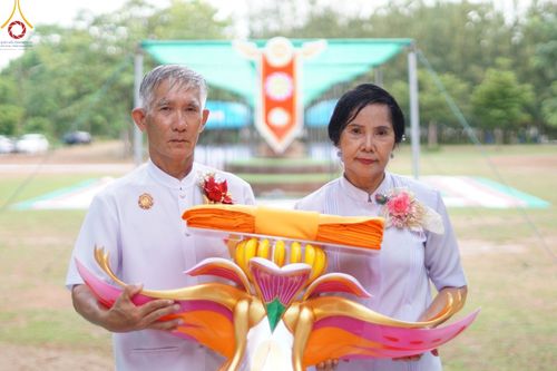 ภาพ No.96501:พิธีทอดกฐินสามัคคี  เพื่อสร้าง ห้องแก้วมหาสมบัติ ณ ศูนย์อบรมเยาวชนอุตรดิตถ์  อ.ทองแสนขัน จ.อุตรดิตถ์ วันอาทิตย์ที่ 12 พฤศจิกายน พ.ศ. 2566