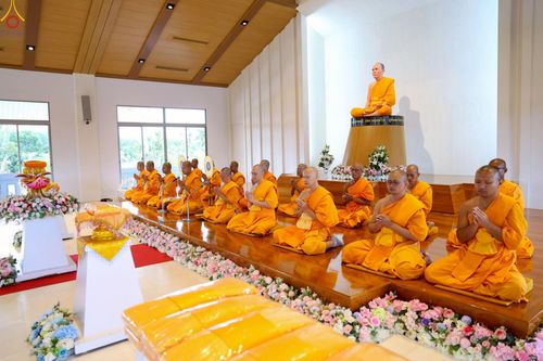 ภาพ No.268466:วันพฤหัสบดีที่ 23 ตุลาคม พ.ศ. 2568 พิธีทอดกฐินเพื่อสร้างกุฏิสงฆ์ ณ ศูนย์ปฏิบัติธรรมนานาชาติสะเดา จ.สงขลา