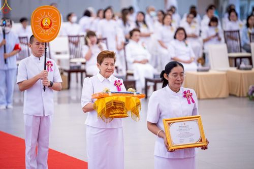 ภาพ No.241726:วันพุธที่ 27 สิงหาคม พ.ศ. 2568 พิธีมอบรางวัลเกียรติยศ แด่สามเณรที่สอบผ่าน โครงการสามเณรทรงปาฏิโมกข์ ปีที่ 3/2568 ณ ค่ายจองแชมป์ หมู่กฏิสามเณรเปรียญธรรม วัดพระธรรมกาย