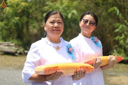 ภาพ No.83111:พิธีทอดผ้าป่ากำเเพงเเก้วเฟส 2 เฟสสำเร็จ  แผ่นดินอันศักดิ์สิทธิ์ สถานที่สถาปนา ปทุมเจดีย์ พระพุทธเจ้าห้าพระองค์  ณ ศูนย์อบรมเยาวชนปัตตานี อ.หนองจิก จ.ปัตตานี ในวันอาทิตย์ ที่ 25 มิถุนายน พ.ศ. 2566