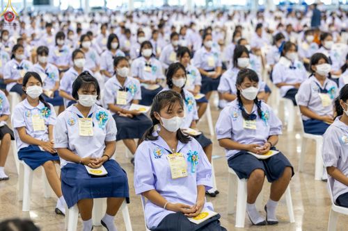 ภาพ No.89618:อบรมเชิงปฏิบัติการจัดกิจกรรมทอดกฐินสัมฤทธิ์ และพิธีมอบผ้าไตรประธานกฐินสัมฤทธิ์เด็กดี V-Star ประจำปีพุทธศักราช 2566  วันเสาร์ที่ 9 กันยายน พ.ศ. 2566 ณ สภาธรรมกายสากล วัดพระธรรมกาย จ.ปทุมธานี