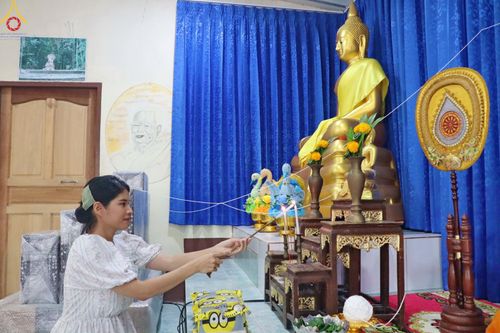 ภาพ No.94476:พิธีทอดกฐินสามัคคีทั่วไทย 5,000 วัด ณ วัดสวยศรีพุทธาราม ต.บ้านนา อ.บ้านนาเดิม สุราษฎร์ธานี วันที่ 12 พฤศจิกายน พ.ศ. 2566