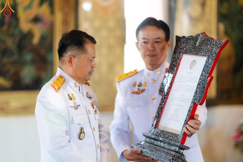 ภาพ No.124024:ผู้รักษาการแทนเจ้าอาวาสวัดมหาจุฬาลงกรณราชูทิศ เมตตาแต่งตั้งให้   “พระมหารณภพ โชติลาโภ” เจ้าอาวาสวัดพระธรรมกายลอนดอน ประเทศอังกฤษ ดำรงตำแหน่งฐานานุกรม ที่ “พระครูวินัยธร” ณ พระอุโบสถกลางน้ำ วัดมหาจุฬาลงกรณราชูทิศ