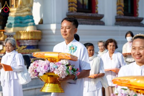 ภาพ No.199983:พิธีทอดผ้าป่าทำนุบำรุงศาสนสถาน ณ วัดบางไผ่นารถ ตำบลบางไทรป่า อำเภอบางเลน จังหวัดนครปฐม ในโครงการธรรมยาตรา กตัญญูบูชา มหาปูชนียาจารย์ พระมงคลเทพมุนี(สด จนฺทสโร) พระผู้ปราบมาร อนุสรณ์สถาน 7 แห่ง ปีที่ 13 วันที่ 22 มกราคม พ.ศ. 2568