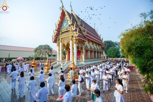 พิธีทอดผ้าป่าทำนุบำรุงศาสนสถาน ณ วัดบางเลน ต.บางเลน อ.บางเลน จ.นครปฐม วันที่ 23 มกราคม พ.ศ. 2567