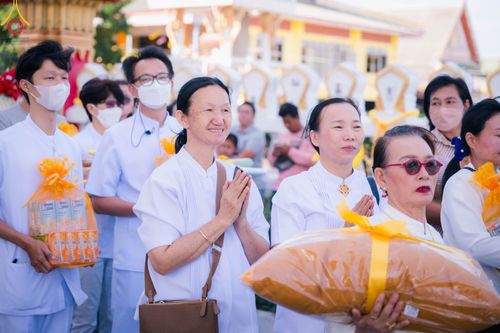 ภาพ No.95778:พิธีทอดกฐินสามัคคีทั่วไทย 5,000 วัด ณ วัดศรีคงคาราม จ.สมุทรปราการ วันที่ 18 พฤศจิกายน พ.ศ. 2566