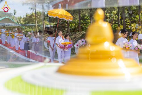 ภาพ No.274903:วันอาทิตย์ที่ 30 พฤศจิกายน พ.ศ. 2568 พิธีทอดผ้าป่า "สร้างองค์พระเจดีย์เพื่อสร้างสันติภาพโลก" ณ ศูนย์ปฏิบัติธรรมระยอง (บ้านช่องลม)