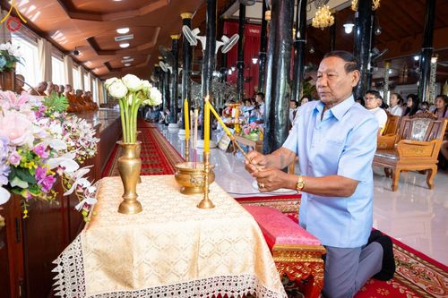 ภาพ No.96295:พิธีทอดกฐินสามัคคีทั่วไทย 5,000 วัด ณ วัดสว่างภพ จ.ปทุมธานี วันที่ 19 พฤศจิกายน พ.ศ. 2566