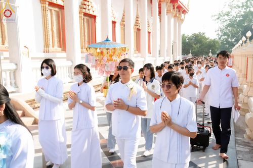 ภาพ No.108527:พิธีทอดผ้าป่าทำนุบำรุงศาสนสถาน ณ วัดบางช้างใต้ ต.บางช้าง อ.สามพราน จ.นครปฐม วันที่ 9 มกราคม พ.ศ. 2567