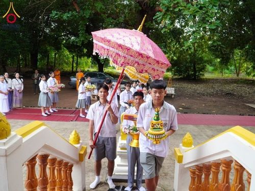 ภาพ No.176726:พิธีทอดกฐิน ณ วัดแหลมรวกอินทรนิมิตร ต.ธงชัยเหนือ อ.ปักธงชัย จ.นครราชสีมา ในโครงการกฐินสามัคคีทั่วไทย 30,000 วัด บูชาธรรม 80 ปี หลวงพ่อธัมมชโย โดยคณะศิษยานุศิษย์วัดพระธรรมกาย วันที่ 27 ตุลาคม พ.ศ.2567 กฐินสัมฤทธิ์เด็กดี V-Star โรงเรียนตะวันชัย จ.นครราชสีม