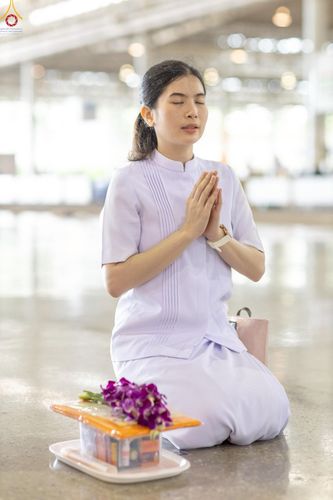 ภาพ No.240587:วันพุธที่ 27 สิงหาคม พ.ศ. 2568 พิธีตักบาตร ในวันธรรมชัย ณ วัดพระธรรมกาย จ.ปทุมธานี