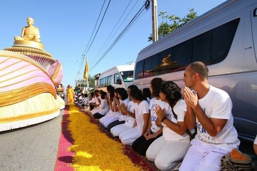 ภาพ No.6877:ประมวลภาพธุดงค์ธรรมชัย ปีที่ 2 วันที่ 14 มกราคม พ.ศ.2556