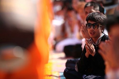 ภาพ No.6925:ประมวลภาพธุดงค์ธรรมชัย ปีที่ 2 วันที่ 14 มกราคม พ.ศ.2556