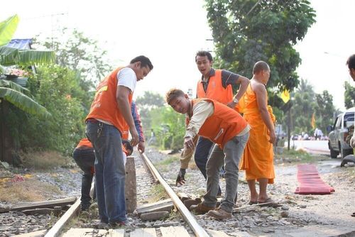 ภาพ No.7711:ประมวลภาพธุดงค์ธรรมชัย ปีที่ 2 วันที่ 25 มกราคม พ.ศ.2556