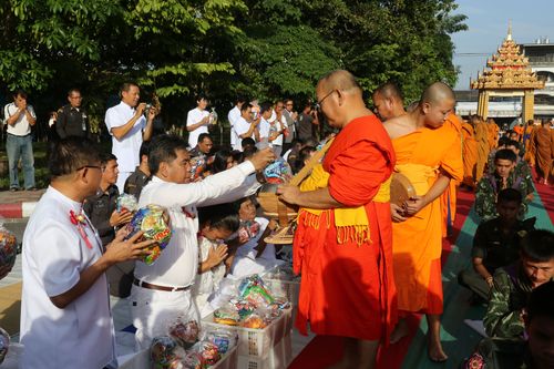 ภาพ No.8117:พิธีถวายสังฆทานแด่คณะสงฆ์ 323 วัด ใน 4 จังหวัดภาคใต้ ครั้งที่ 89