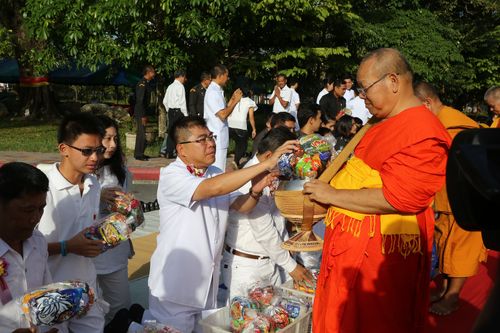 ภาพ No.8118:พิธีถวายสังฆทานแด่คณะสงฆ์ 323 วัด ใน 4 จังหวัดภาคใต้ ครั้งที่ 89