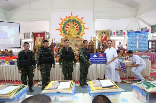 ภาพ No.8125:พิธีถวายสังฆทานแด่คณะสงฆ์ 323 วัด ใน 4 จังหวัดภาคใต้ ครั้งที่ 89