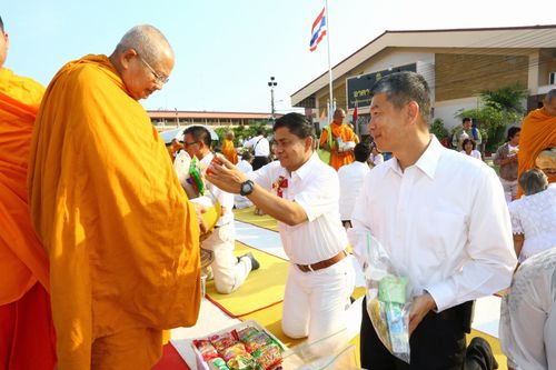 พิธีทอดผ้าป่า 323 วัด 4 จังหวัด ชายแดนใต้ ครั้งที่ 91 ณ จ.ปัตตานี