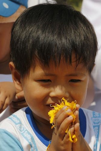 ภาพ No.8386:พิธีอัญเชิญรูปหล่อทองคำ พระมงคลเทพมุนี (สด จนฺทสโร) ประดิษฐาน ณ วัดสองพี่น้อง (พระอารามหลวง) จ.สุพรรณบุรี วันอังคารที่ 26 มีนาคม พ.ศ.2556