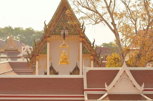 ภาพ No.8448:พิธีอัญเชิญรูปหล่อทองคำ พระมงคลเทพมุนี (สด จนฺทสโร) ประดิษฐาน ณ วัดสองพี่น้อง (พระอารามหลวง) จ.สุพรรณบุรี วันอังคารที่ 26 มีนาคม พ.ศ.2556