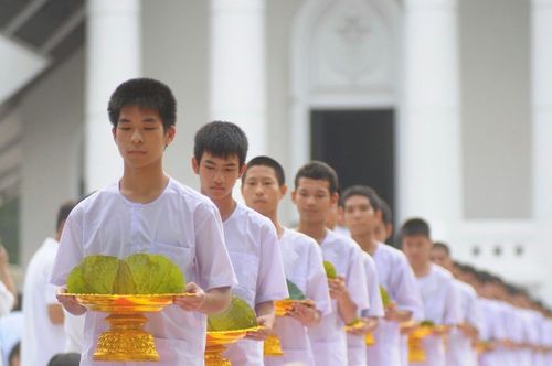 ภาพ No.8514:พิธีตัดปอยผมมัชฌิมธรรมทายาท ภาคฤดูร้อน ประจำปี 2556