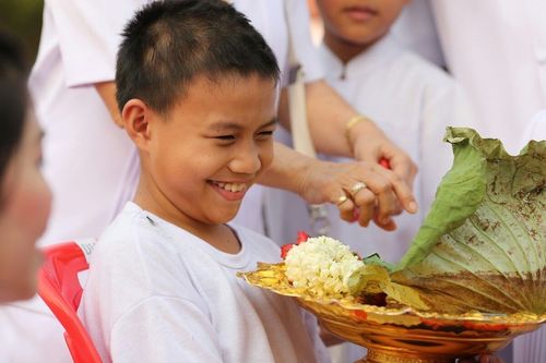 ภาพ No.8539:พิธีตัดปอยผมโครงการอบรมสามเณร "หน่อแก้วเปรียญธรรม"