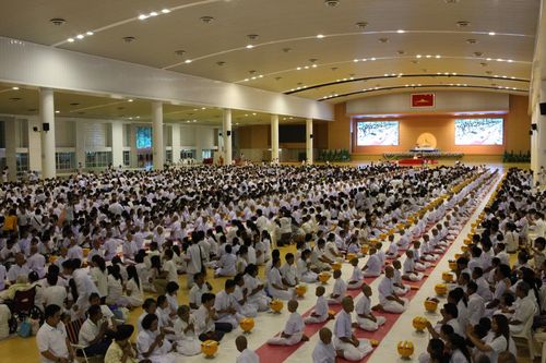 ภาพ No.8510:พิธีบรรพชาอุปสมบทหมู่ 3 โครงการ