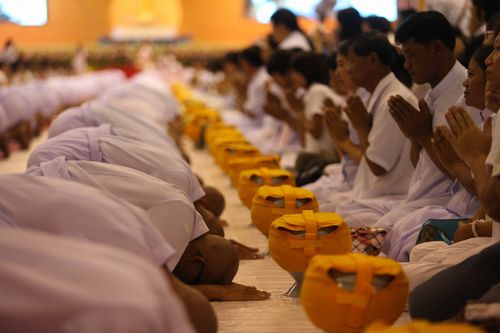 ภาพ No.8480:พิธีบรรพชาอุปสมบทหมู่ 3 โครงการ