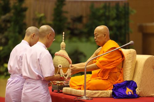 ภาพ No.8485:พิธีบรรพชาอุปสมบทหมู่ 3 โครงการ