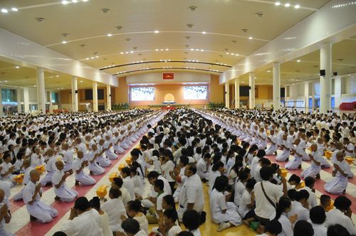 ภาพ No.8501:พิธีบรรพชาอุปสมบทหมู่ 3 โครงการ