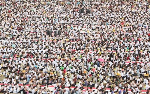 ภาพ No.8873:ประมวลภาพตักบาตรพระ 1,111 รูป มหาวิทยาลัยบูรพา