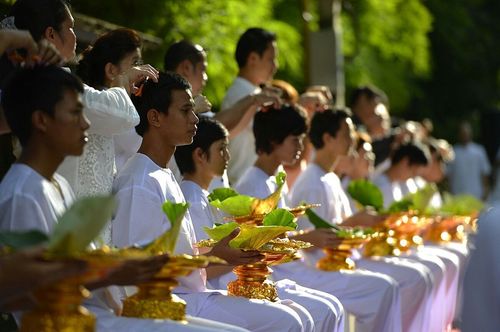 ภาพ No.8739:ประมวลภาพพิธีตัดปอยผมธรรมทายาท ระดับอุดมศึกษา รุ่นที่ 41 (โครงการ 2)