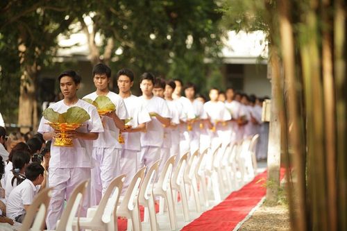 ประมวลภาพพิธีตัดปอยผมธรรมทายาท ระดับอุดมศึกษา รุ่นที่ 41 (โครงการ 2)