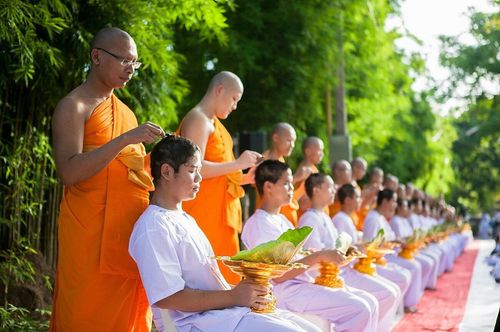 ภาพ No.8742:ประมวลภาพพิธีตัดปอยผมธรรมทายาท ระดับอุดมศึกษา รุ่นที่ 41 (โครงการ 2)