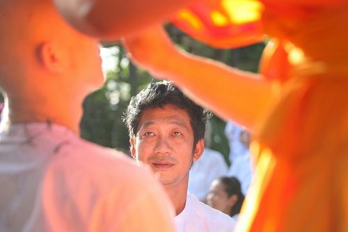 ภาพ No.8748:ประมวลภาพพิธีตัดปอยผมธรรมทายาท ระดับอุดมศึกษา รุ่นที่ 41 (โครงการ 2)