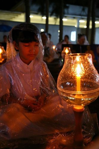 ภาพ No.9223:พิธีอัญเชิญรูปหล่อทองคำหลวงปู่ วันครูวิชชาธรรมกาย 2556