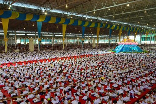 ภาพ No.9333:พิธีหล่อรูปเหมือนหลวงปู่วัดปากน้ำด้วยทองคำ องค์ที่ 7