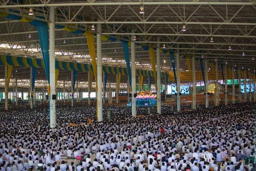 ภาพ No.9367:พิธีหล่อรูปเหมือนหลวงปู่วัดปากน้ำด้วยทองคำ องค์ที่ 7